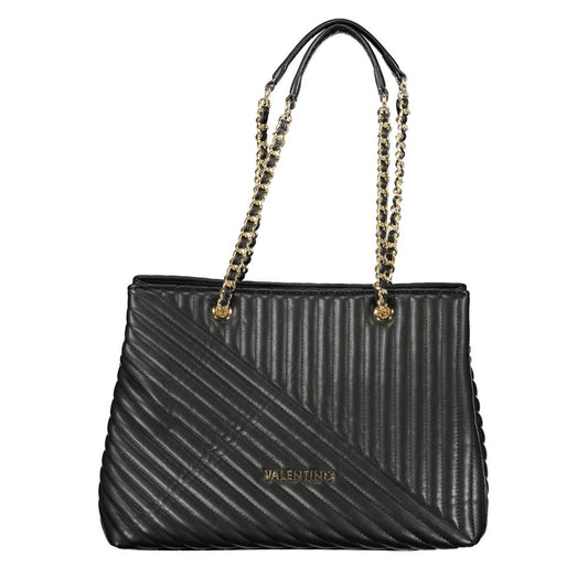 Valentino Bags Schwarze Polyethylen-Handtasche