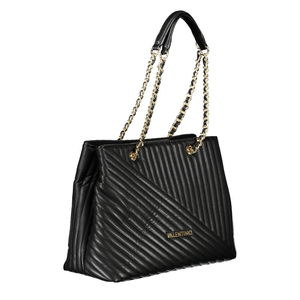 Valentino Bags Schwarze Polyethylen-Handtasche