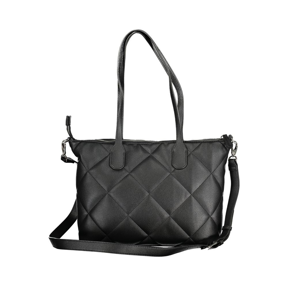 Valentino Bags Schwarze Polyethylen-Handtasche