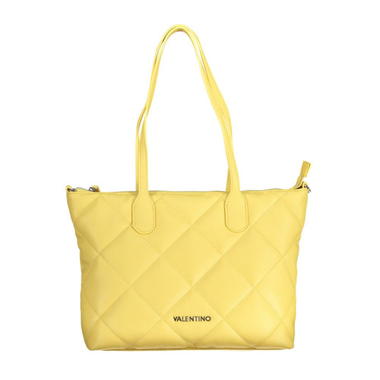 Valentino Bags Gelbe Polyethylen-Handtasche