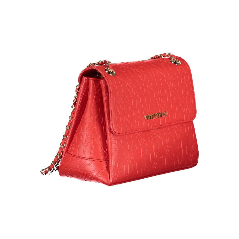 Valentino Bags Rote Polyethylen-Handtasche