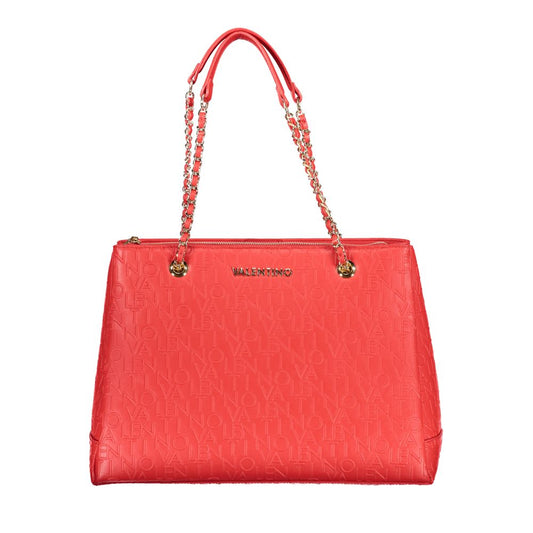 Valentino Bags Rote Polyethylen-Handtasche