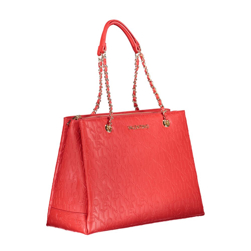 Valentino Bags Rote Polyethylen-Handtasche