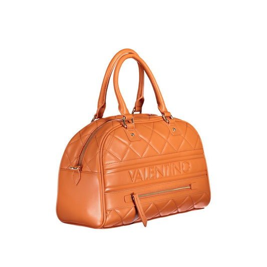 Valentino Bags Orangefarbene Polyethylen-Handtasche