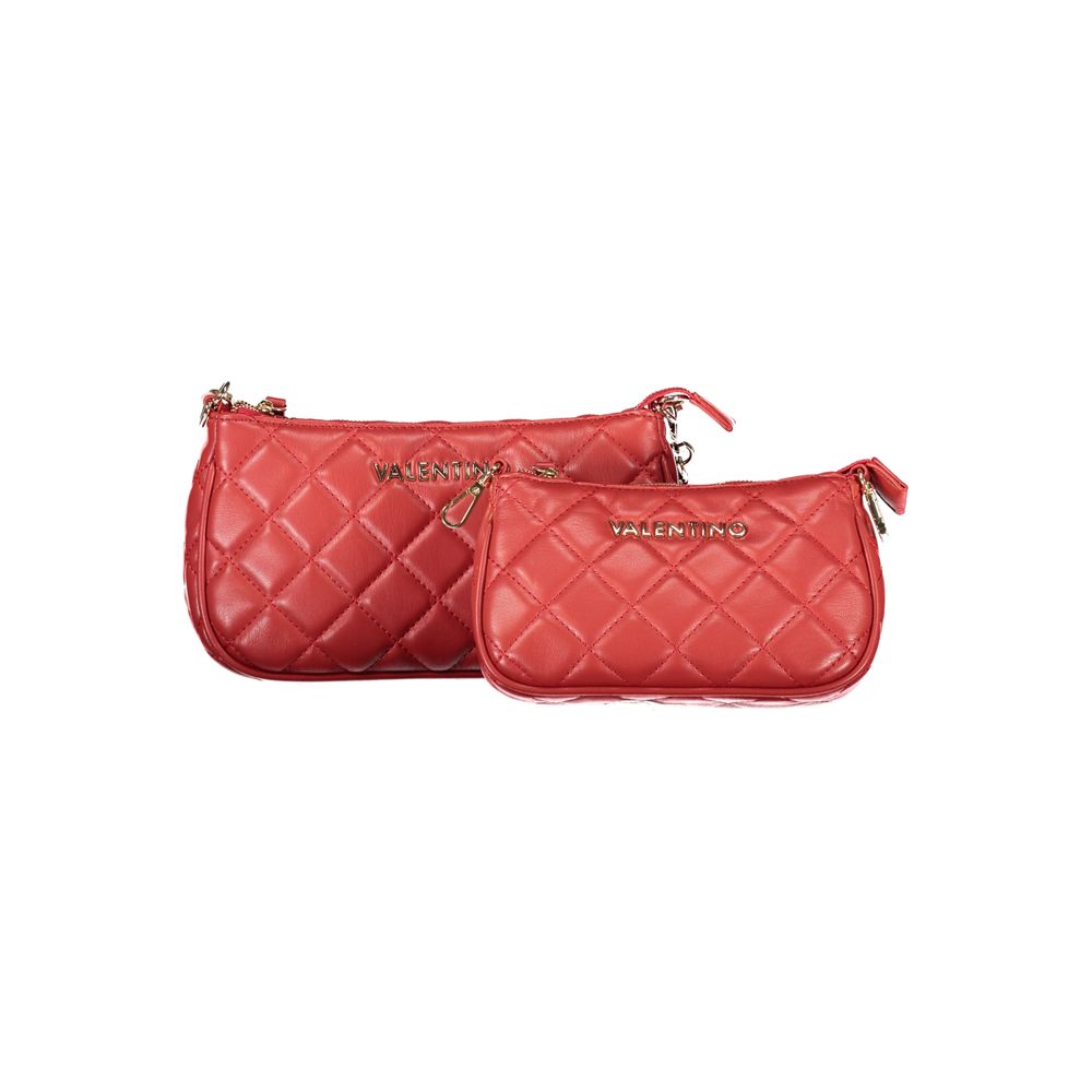 Valentino Bags Rote Polyethylen-Handtasche