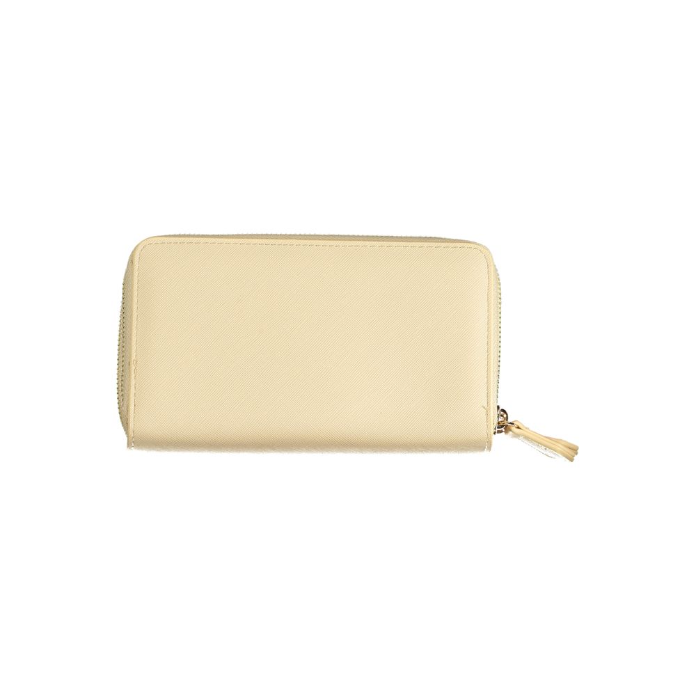 Valentino Bags Beige Polyethylen Brieftasche