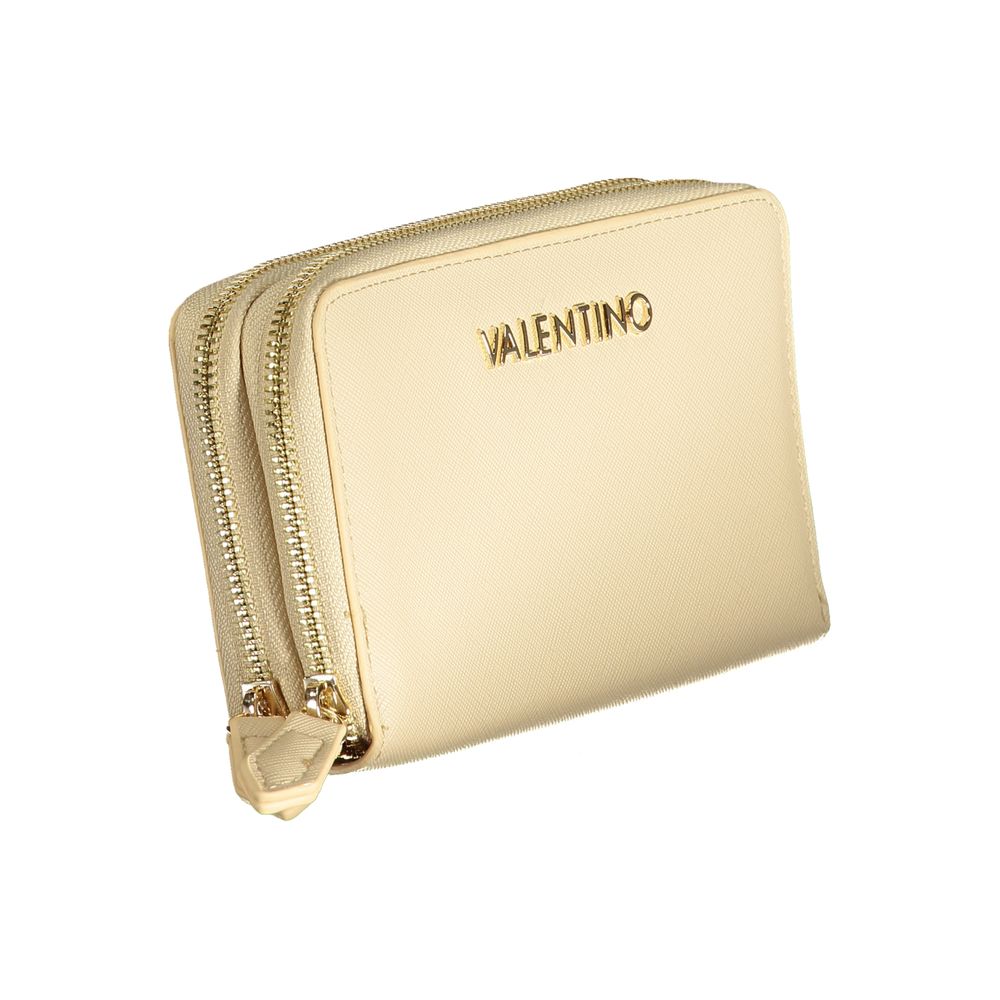 Valentino Bags Beige Polyethylen Brieftasche