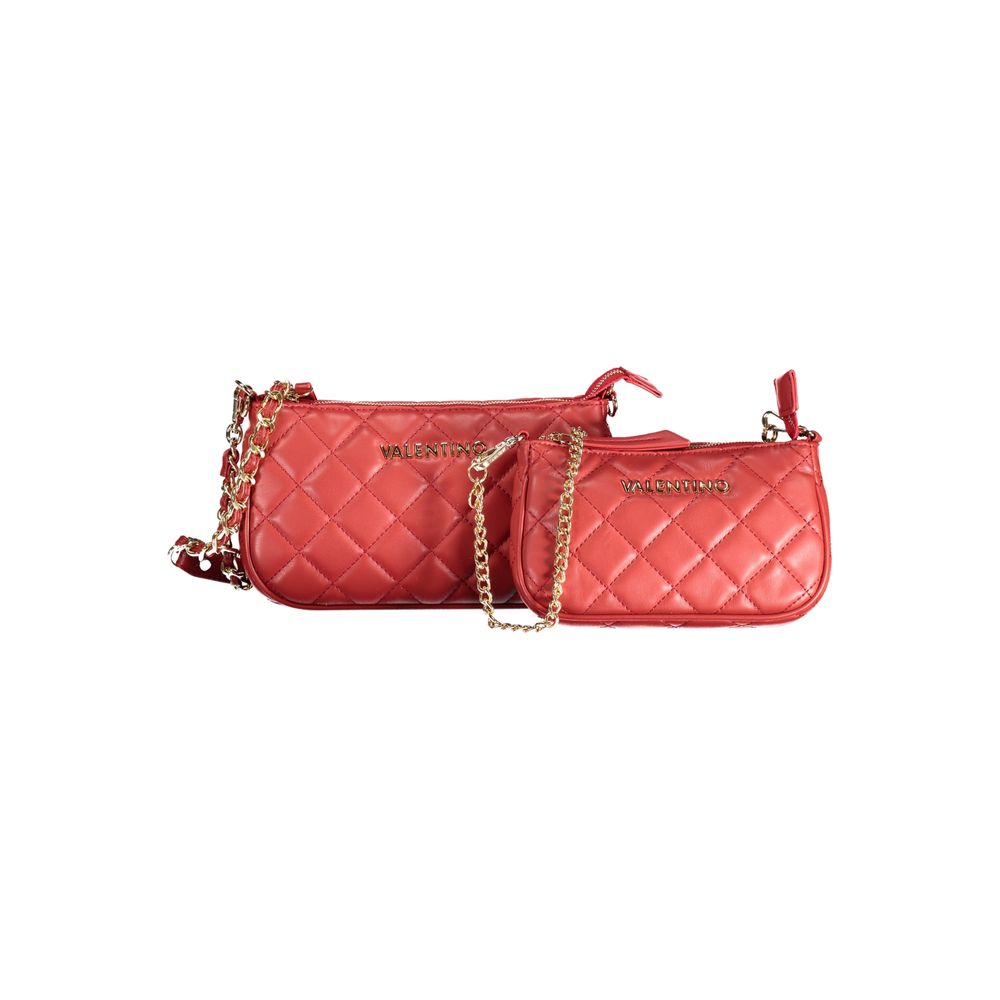 Valentino Bags Rote Polyethylen-Handtasche