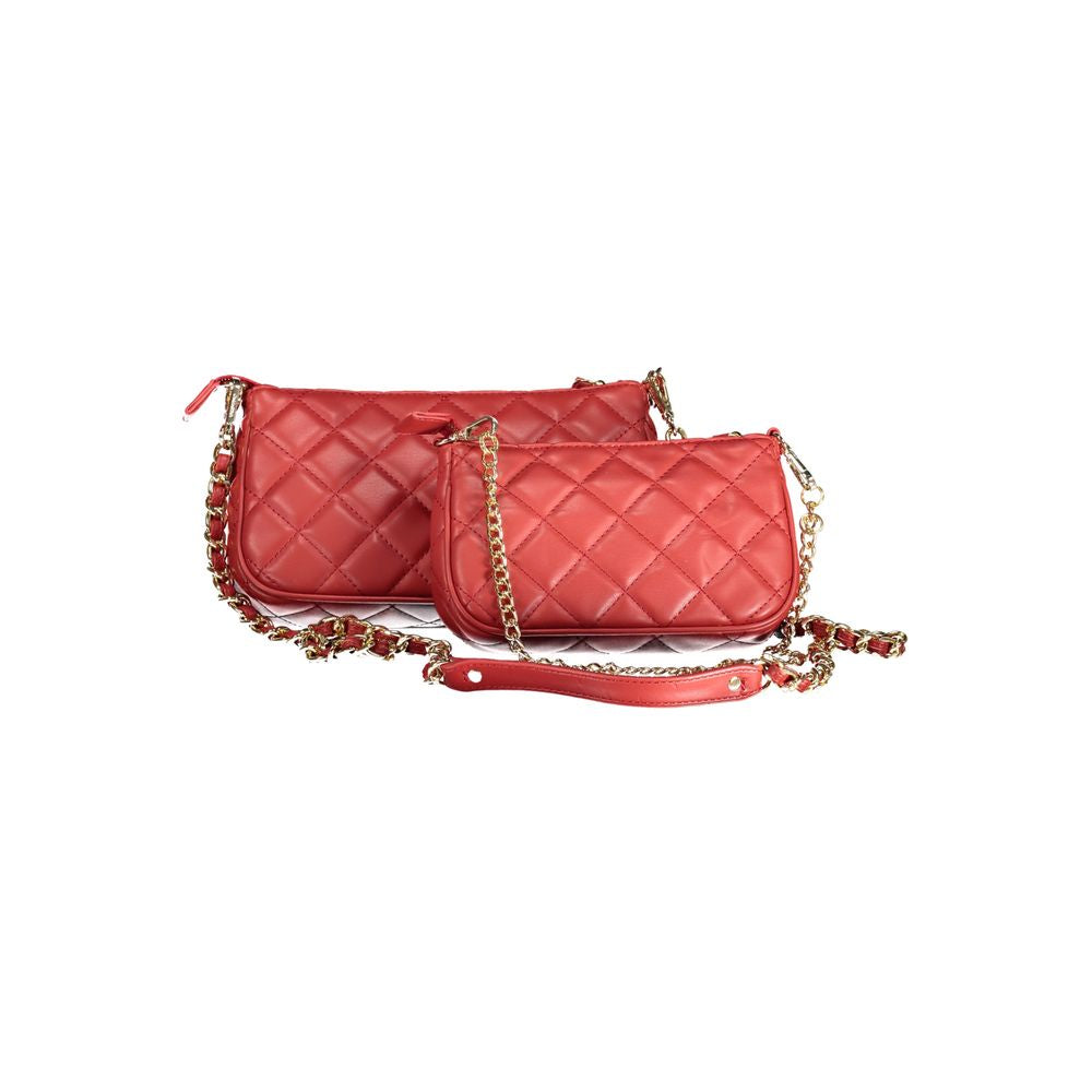 Valentino Bags Rote Polyethylen-Handtasche