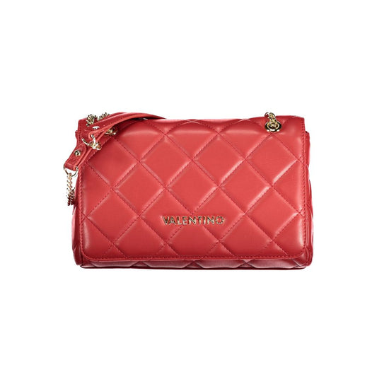 Valentino Bags Rote Polyethylen-Handtasche