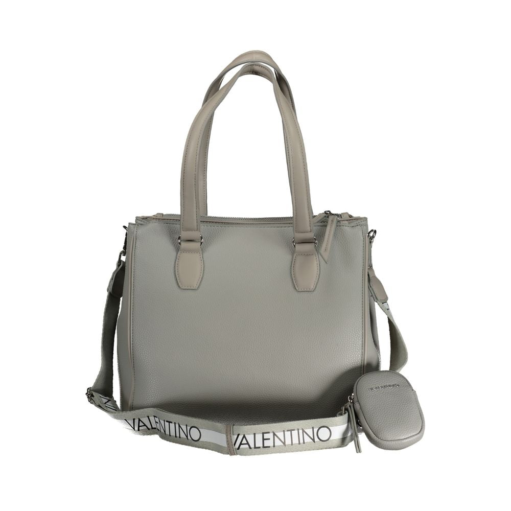 Valentino Bags Graue Polyethylen-Handtasche