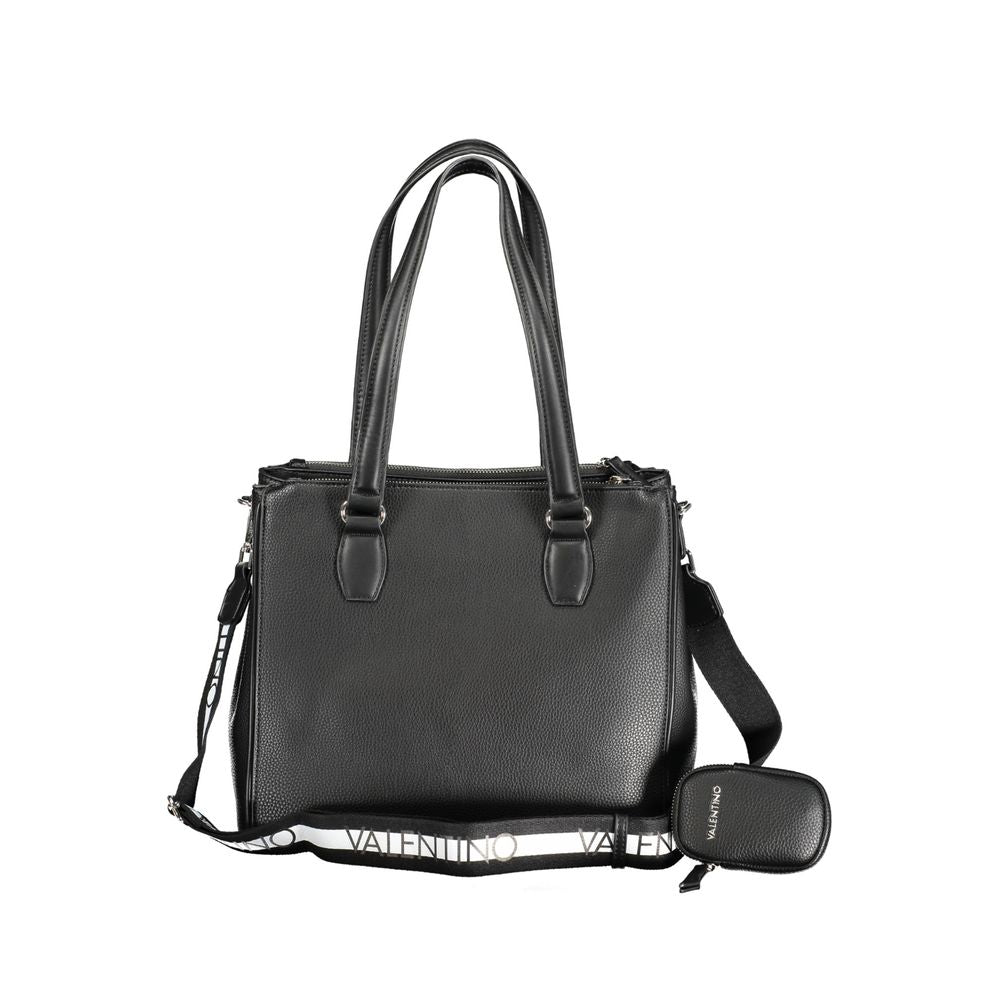 Valentino Bags Schwarze Polyethylen-Handtasche