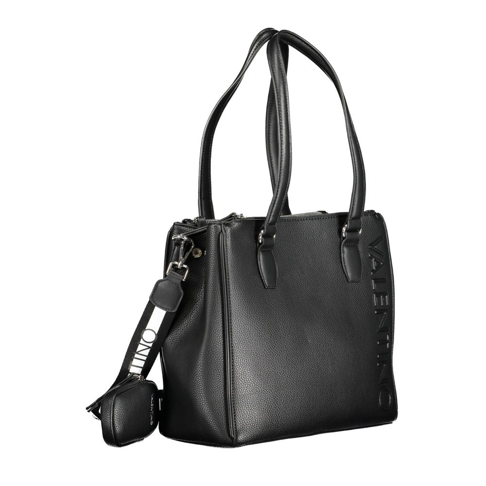 Valentino Bags Schwarze Polyethylen-Handtasche