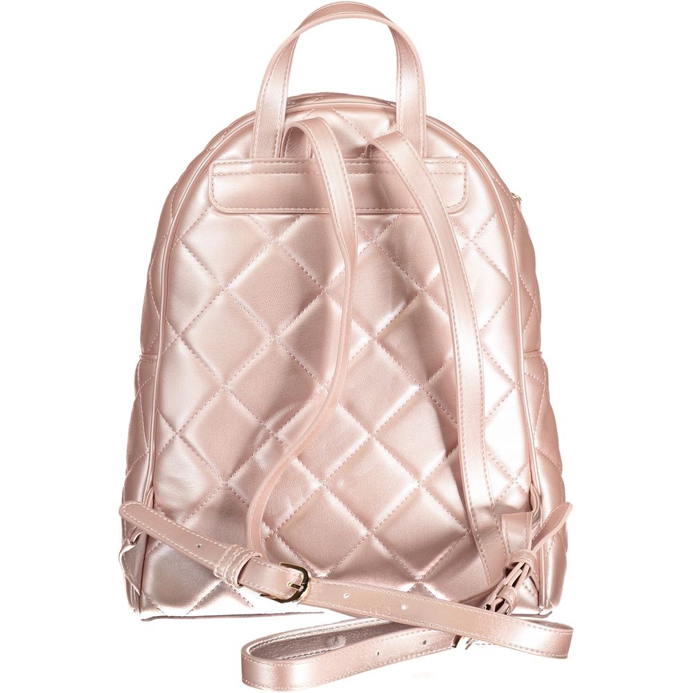 Valentino Bags Rosa Polyethylen-Rucksack