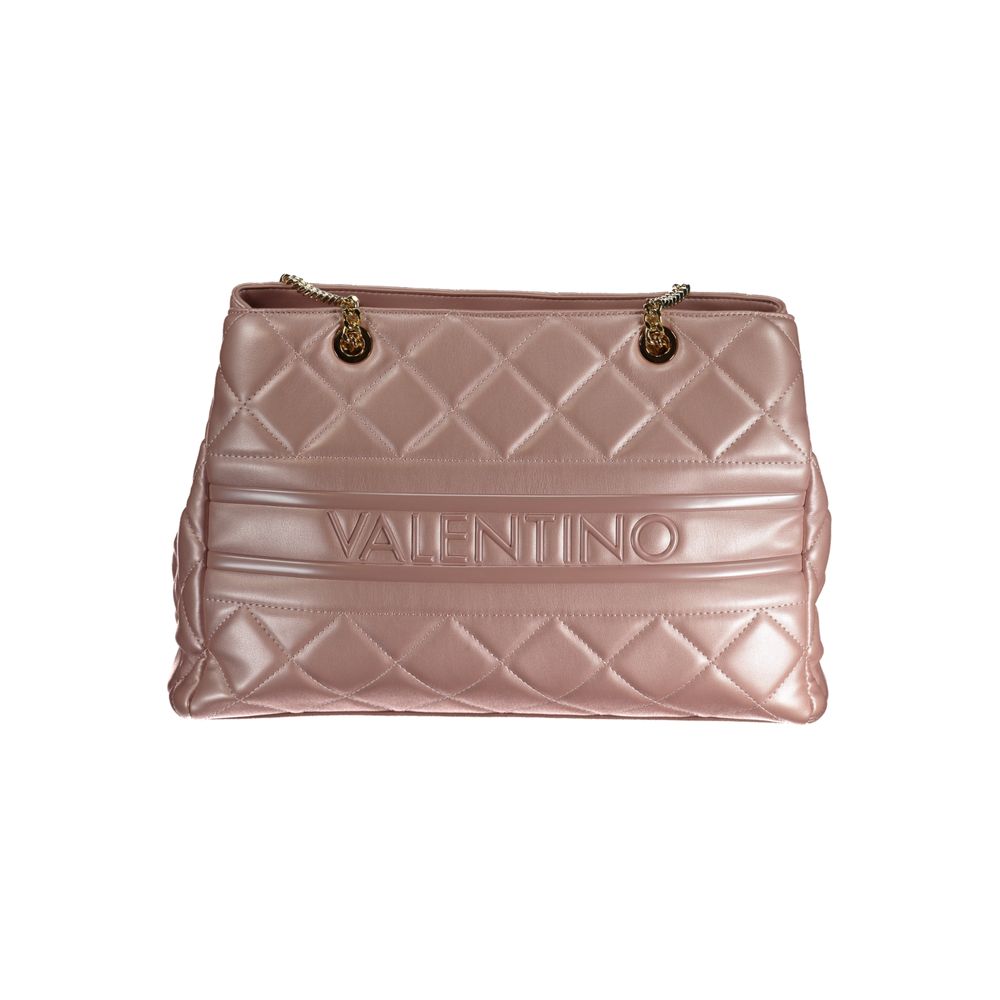 Valentino Bags Rosa Polyethylen-Handtasche