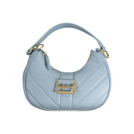 Valentino Bags Hellblaue Polyethylen-Handtasche