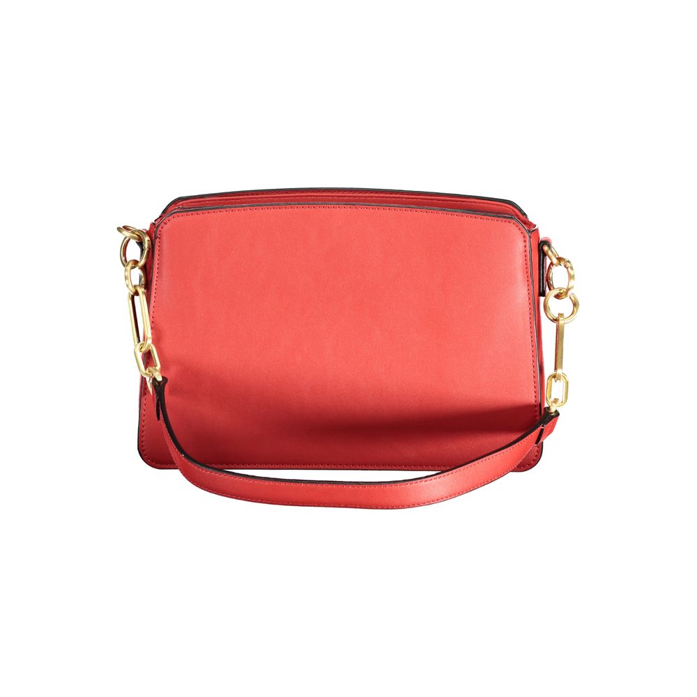 Valentino Bags Rote Polyethylen-Handtasche