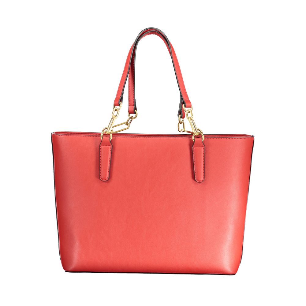 Valentino Bags Rote Polyethylen-Handtasche