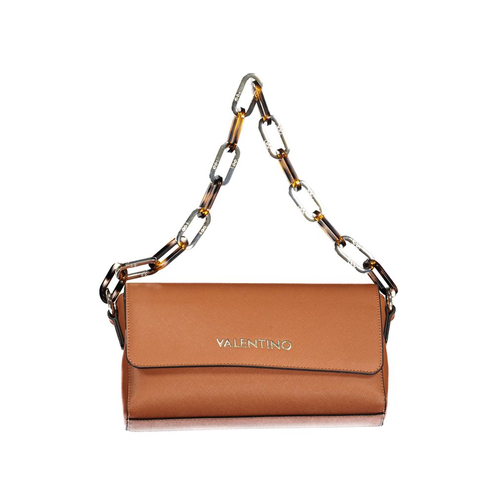 Valentino Bags Braune Polyethylen-Handtasche