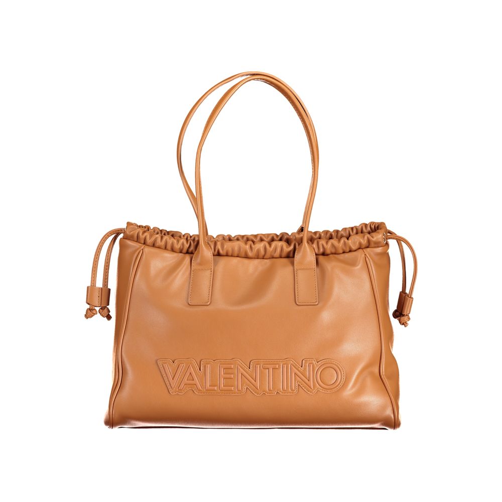 Valentino Bags Braune Polyethylen-Handtasche