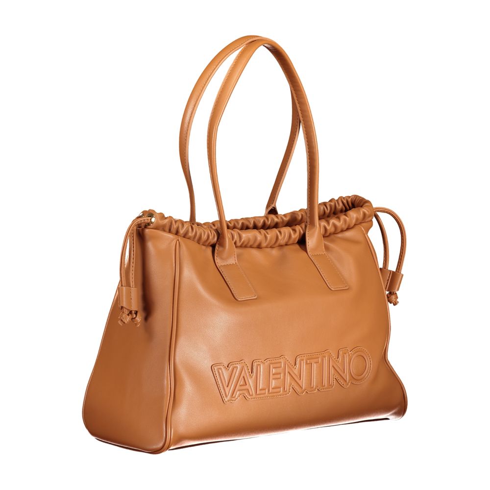 Valentino Bags Braune Polyethylen-Handtasche