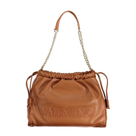 Valentino Bags Braune Polyethylen-Handtasche