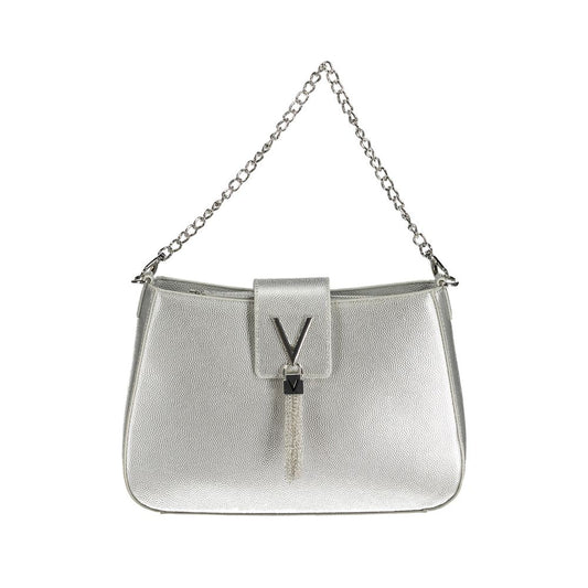 Valentino Bags Silberne Polyethylen-Handtasche