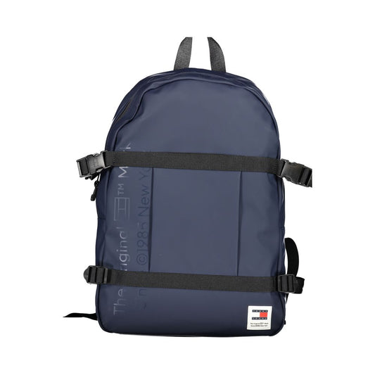 Tommy Hilfiger Blauer Polyethylen-Rucksack