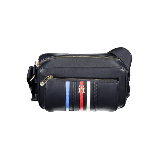 Tommy Hilfiger Blaue Polyethylen-Handtasche