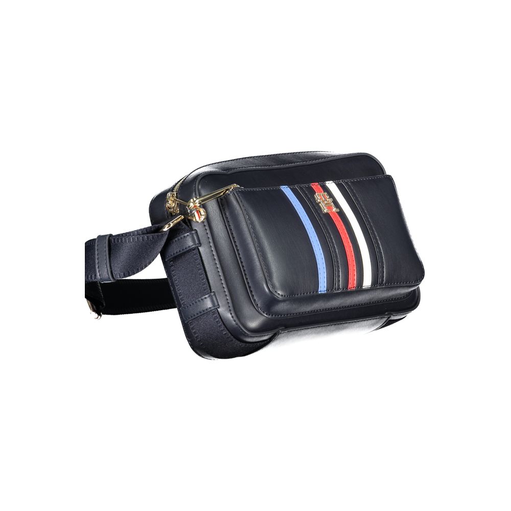 Tommy Hilfiger Blaue Polyethylen-Handtasche