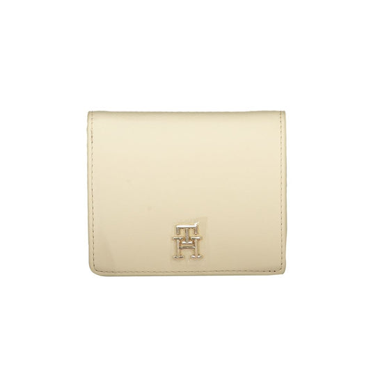 Tommy Hilfiger Beige Polyethylen Brieftasche