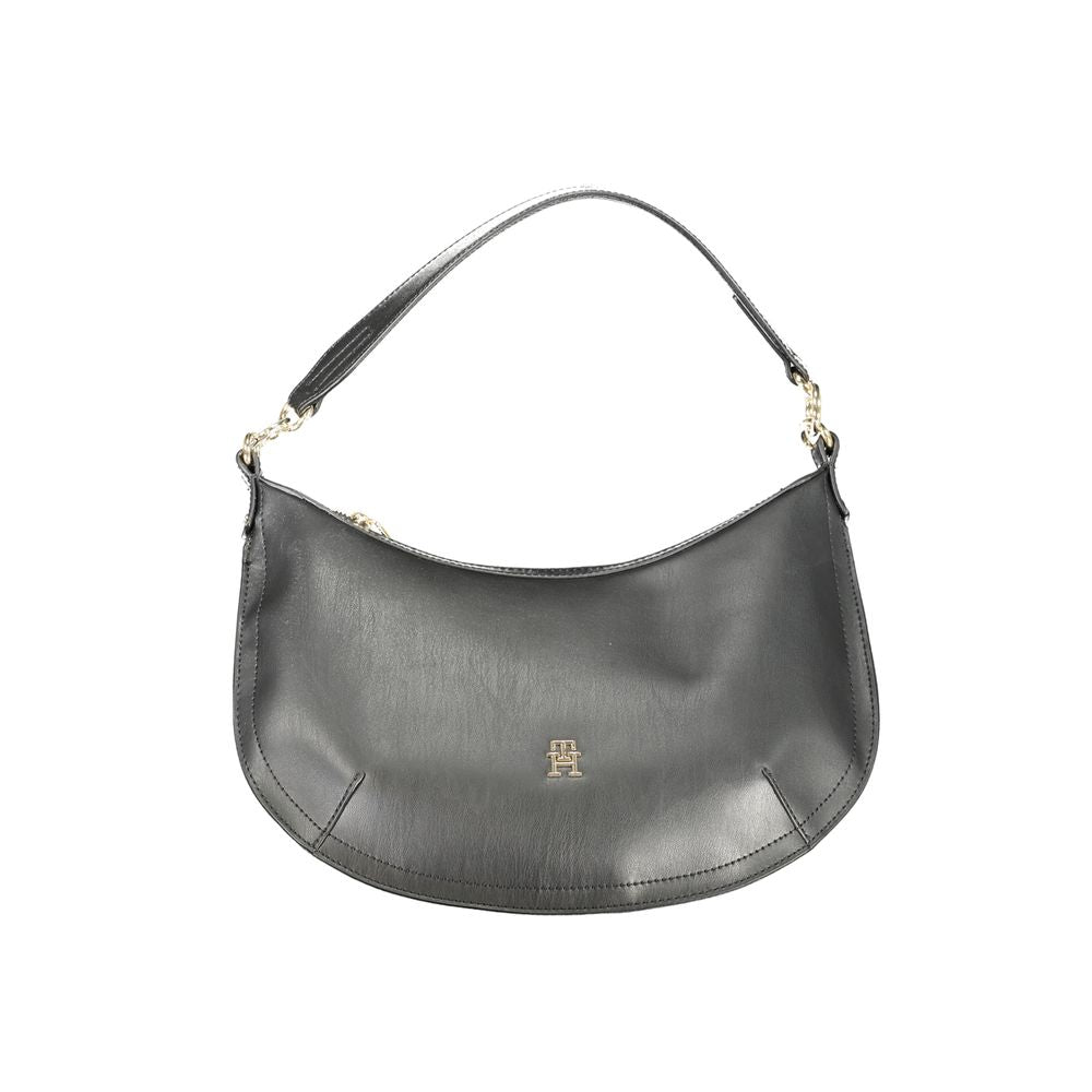 Tommy Hilfiger Schwarze Polyethylen-Handtasche