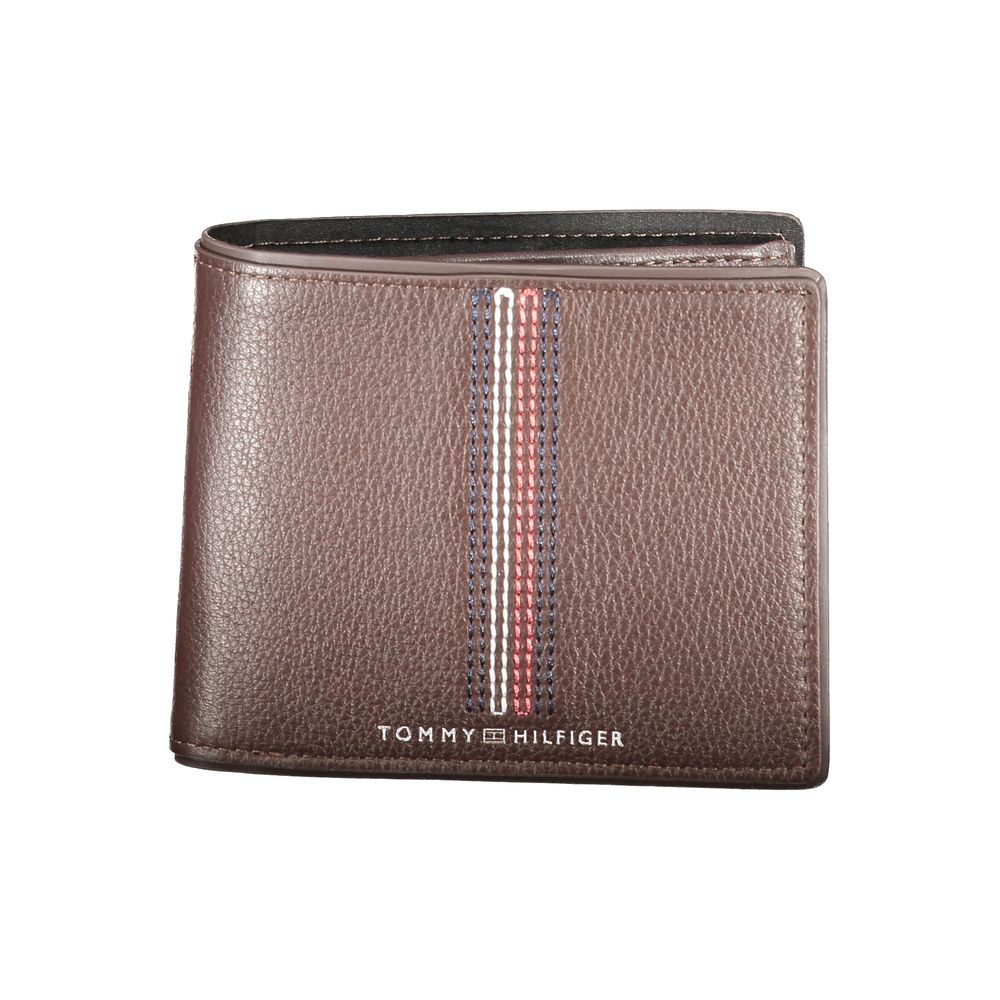 Tommy Hilfiger Braunes Leder Portemonnaie