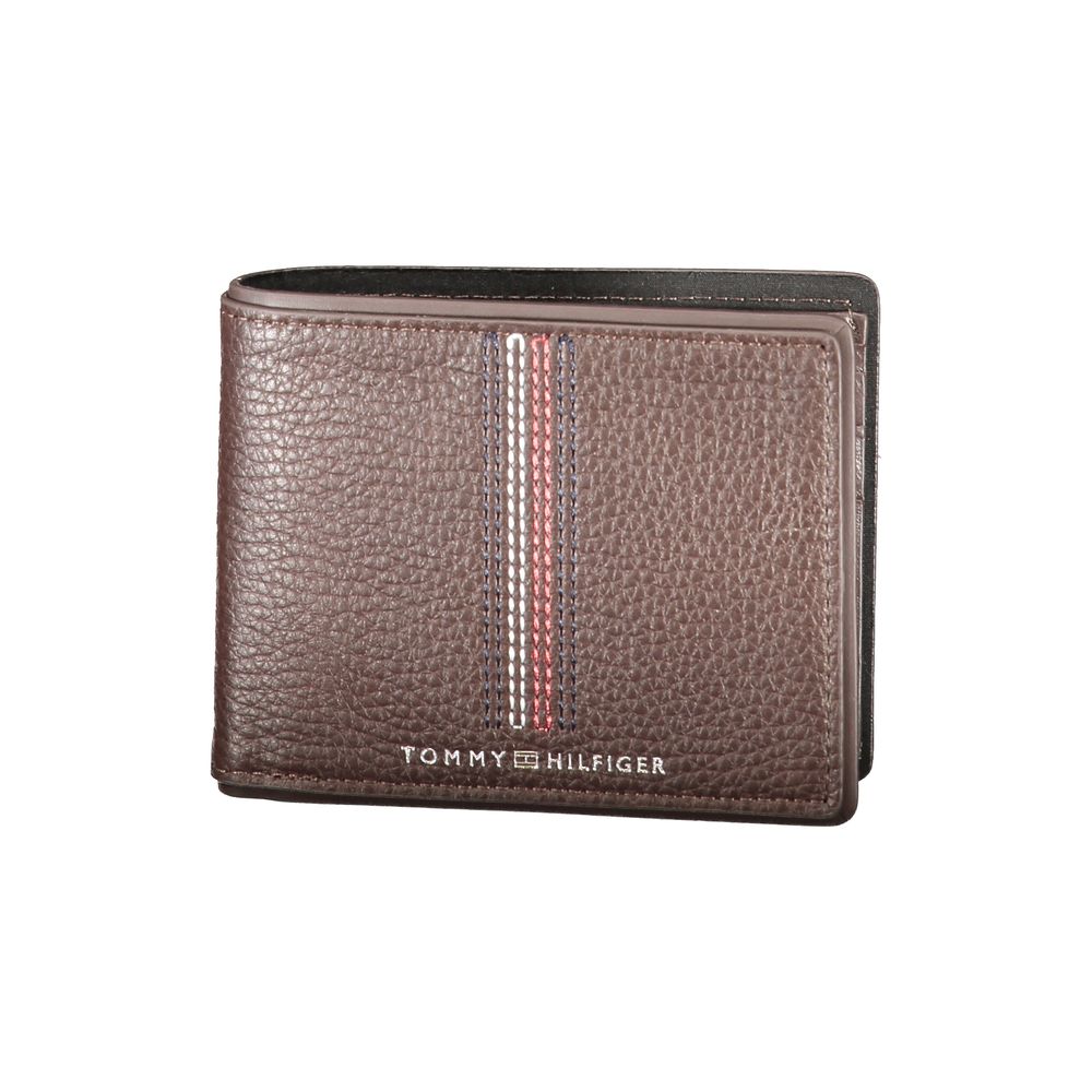 Tommy Hilfiger Braunes Leder Portemonnaie