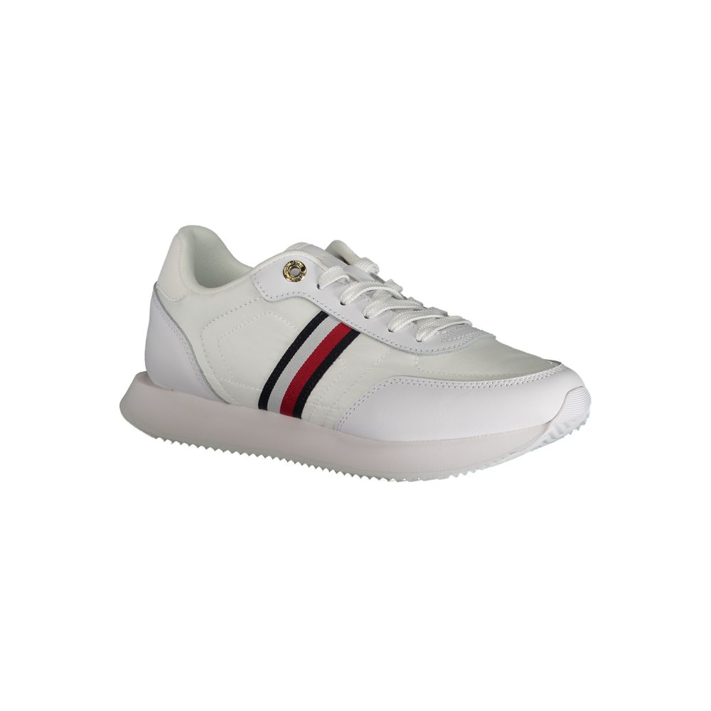 Tommy Hilfiger Sneaker aus weißem Polyester