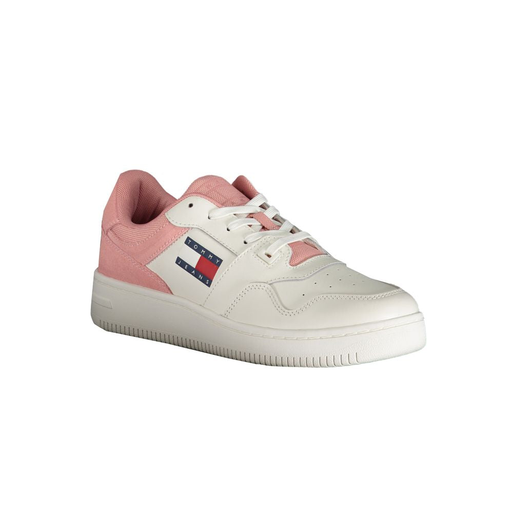 Tommy Hilfiger Rosa Polyester Sneaker