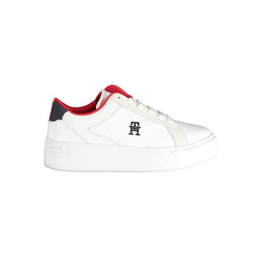 Tommy Hilfiger Sneaker aus weißem Polyester