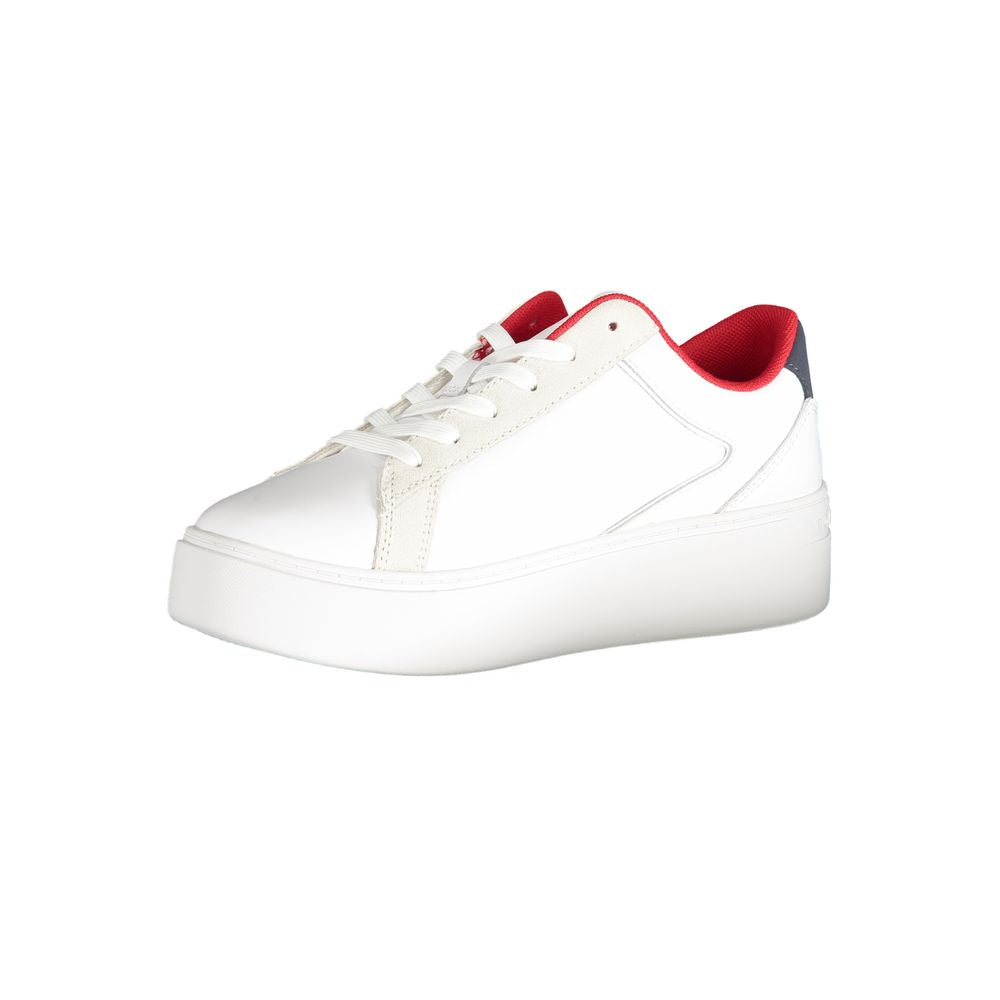 Tommy Hilfiger Sneaker aus weißem Polyester