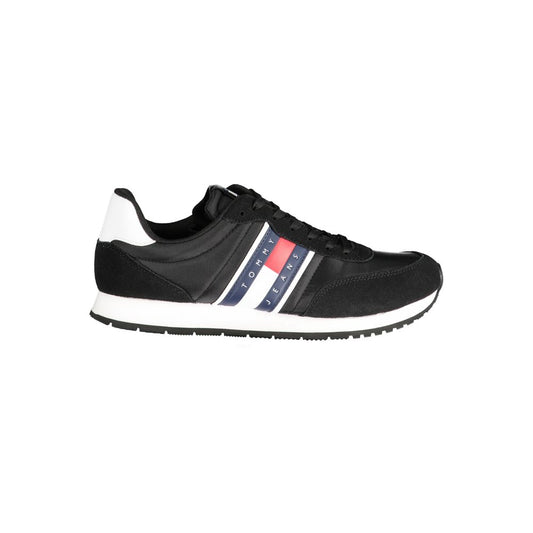 Tommy Hilfiger Schwarzer Polyester Sneaker