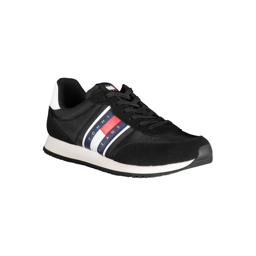 Tommy Hilfiger Schwarzer Polyester Sneaker