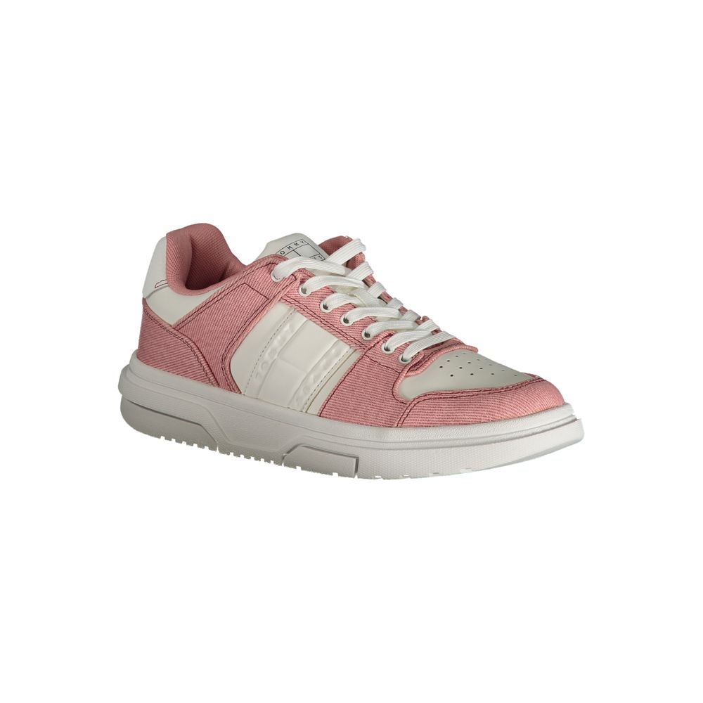 Tommy Hilfiger Rosa Polyester Sneaker