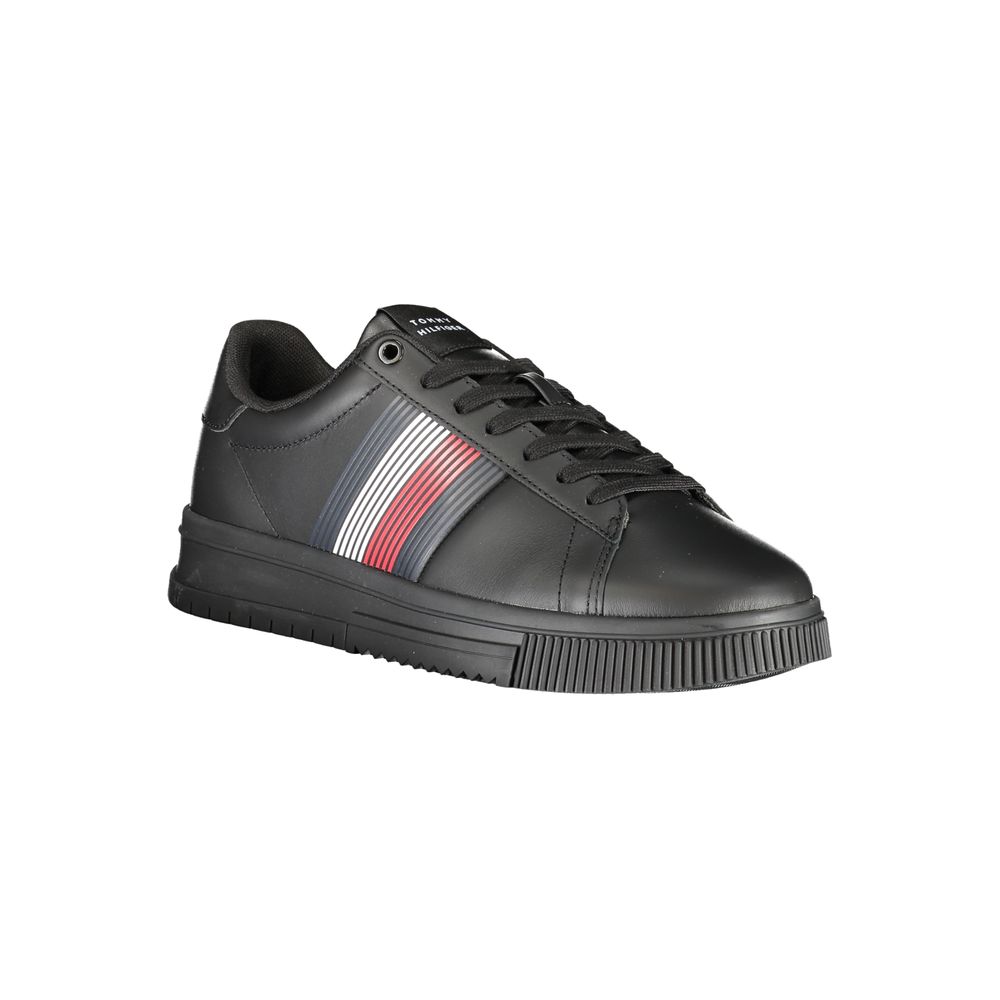 Tommy Hilfiger Schwarzer Polyester Sneaker