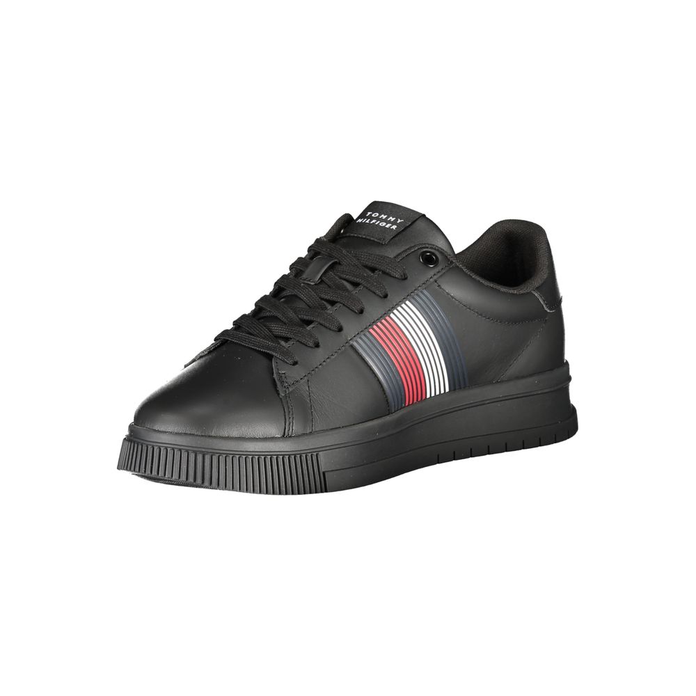 Tommy Hilfiger Schwarzer Polyester Sneaker