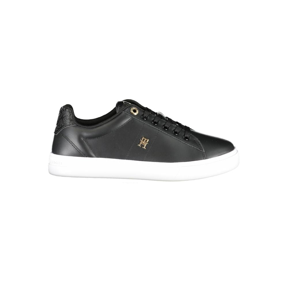 Tommy Hilfiger Schwarzer Polyester Sneaker