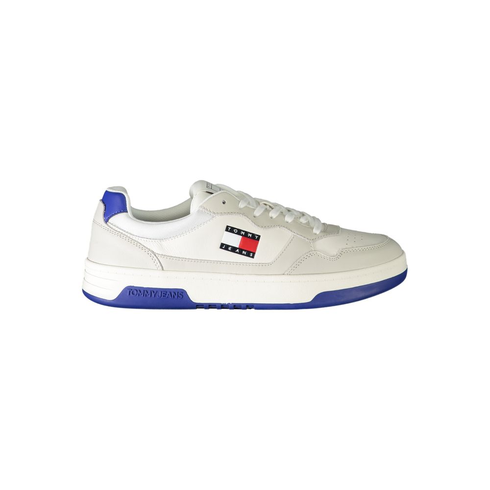 Tommy Hilfiger Weißes Leder Herren Sneaker