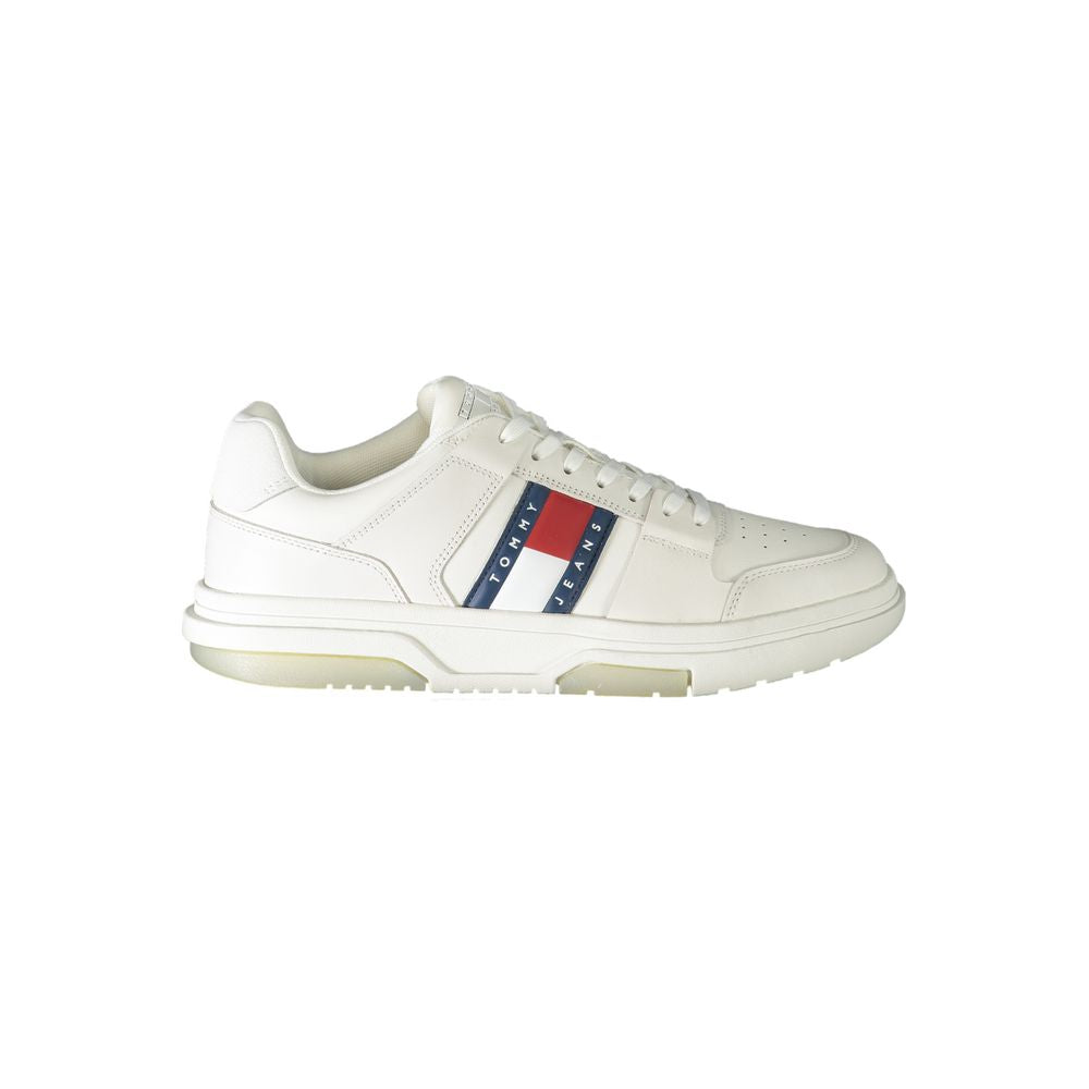 Tommy Hilfiger Weißes Leder Herren Sneaker