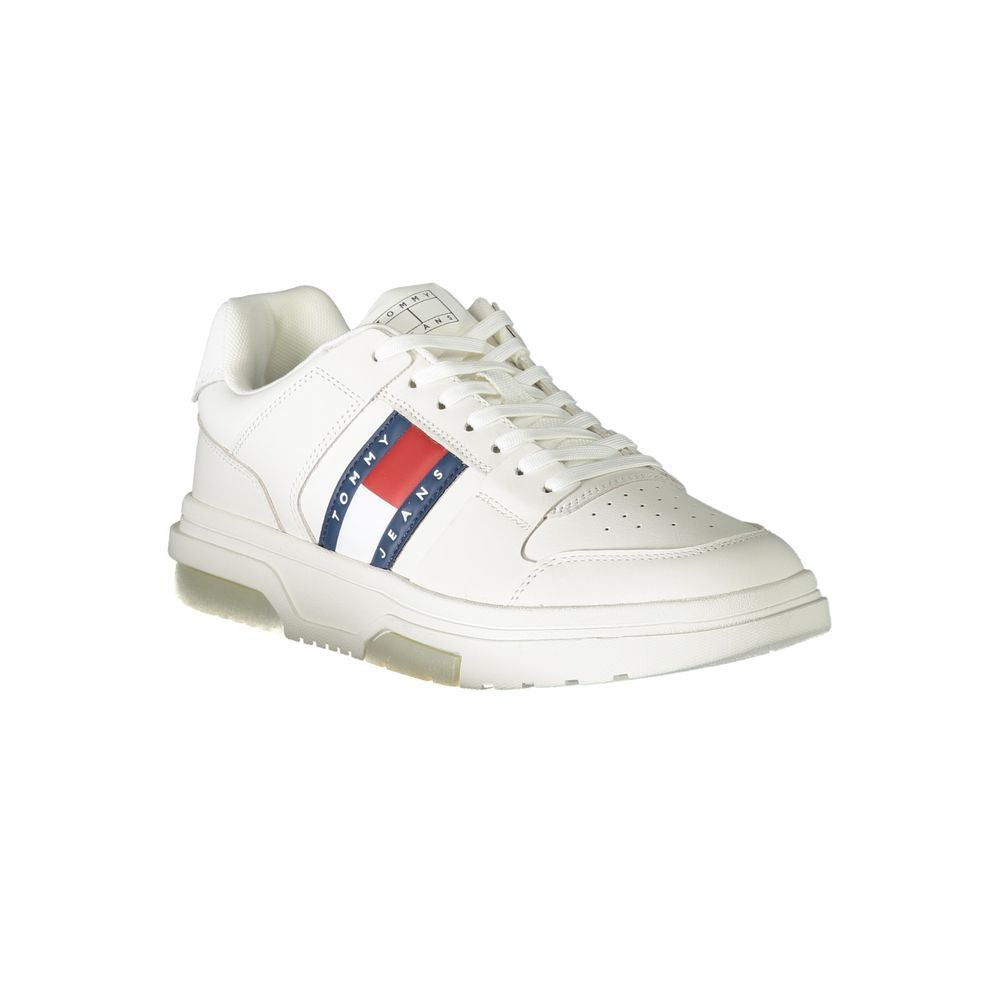 Tommy Hilfiger Weißes Leder Herren Sneaker