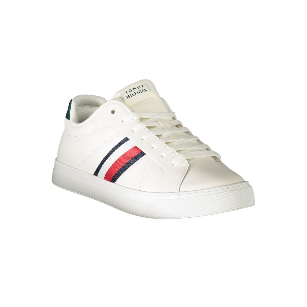 Tommy Hilfiger Weißes Leder Herren Sneaker