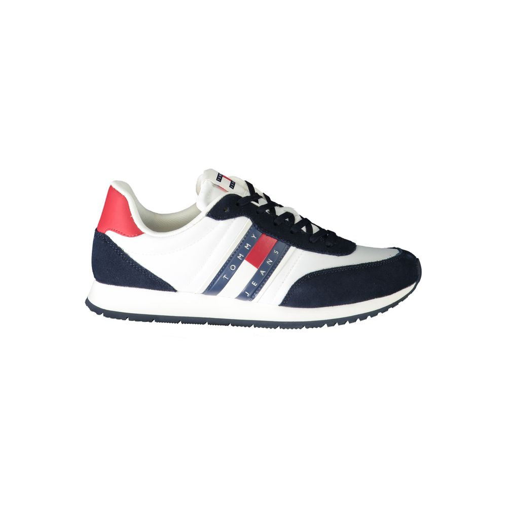 Tommy Hilfiger Weißes Leder Herren Sneaker