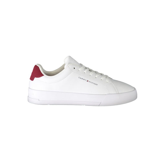 Tommy Hilfiger Weißes Leder Herren Sneaker